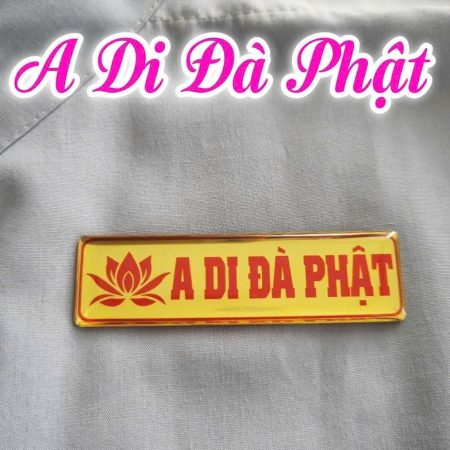 Bản tên cài áo số 3